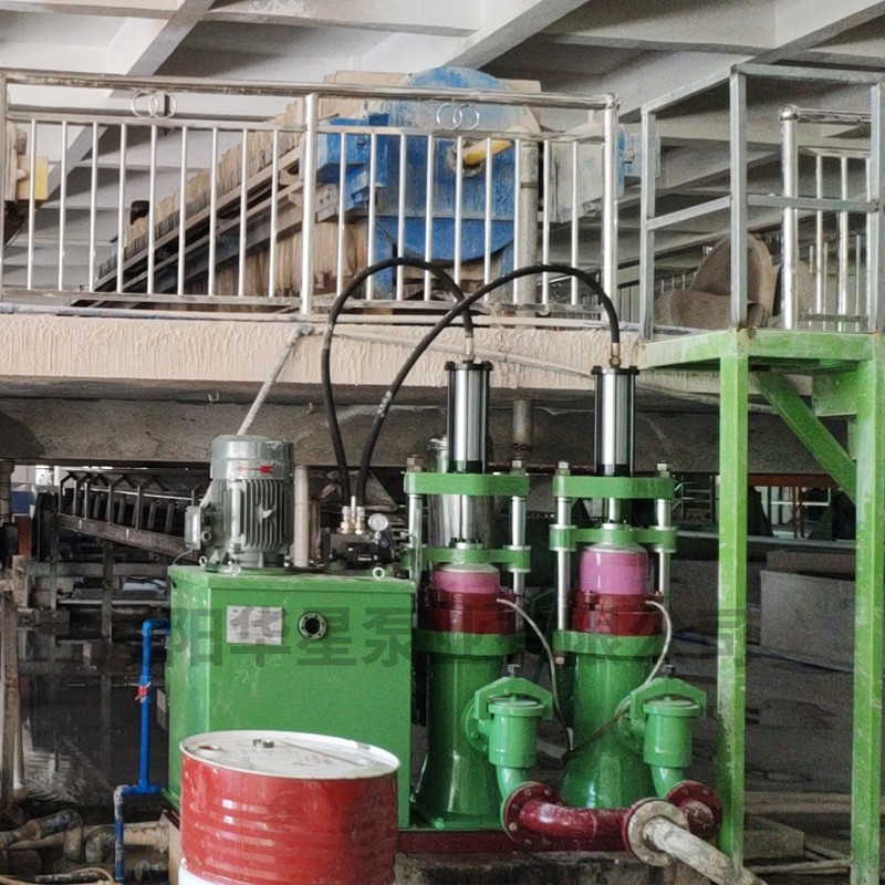 壓濾機(jī)節(jié)能進(jìn)料泵，液壓陶瓷柱塞泥漿泵