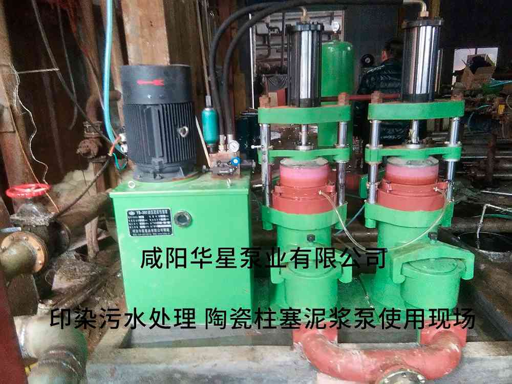 印染污水處理廠(chǎng)使用YBH300-40節(jié)能柱塞泥漿泵客戶(hù)案例 印染污水處理廠(chǎng)使用YBH300-40節(jié)能柱塞泥漿泵客戶(hù)案例